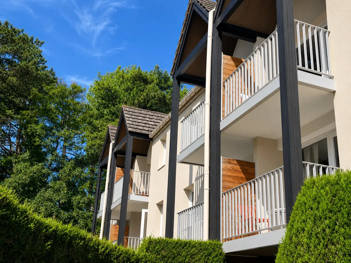 Studio Confort — balcons côté forêt